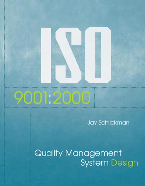Cover image for book ISO 9001:2000 Quality Management System Design