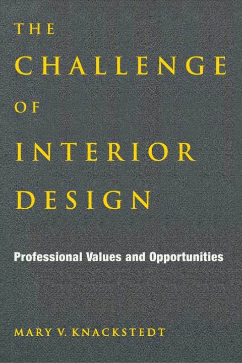 Cover image for book The Challenge of Interior Design