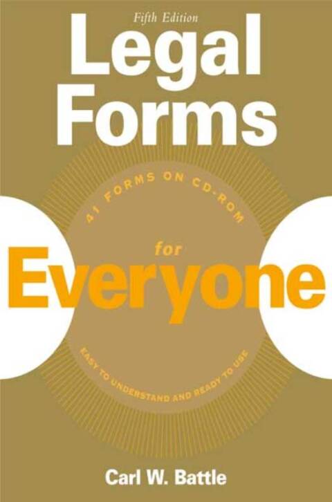 Cover image for book Legal Forms for Everyone