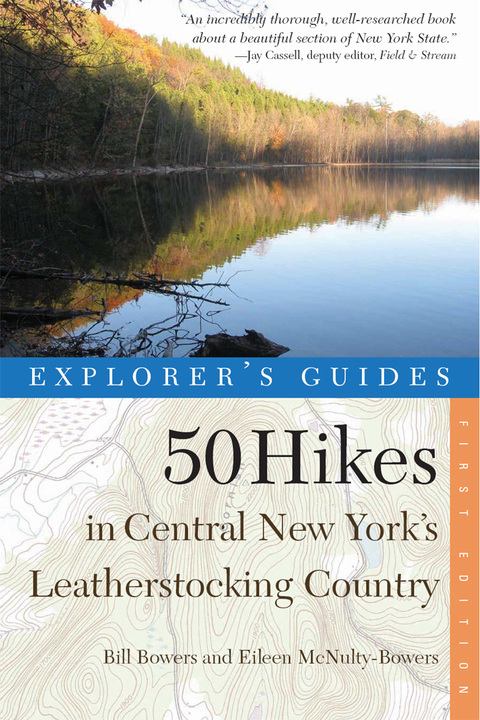 Cover image for book Explorer's Guide 50 Hikes in Central New York's Leatherstocking Country