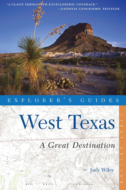 Cover image for book Explorer's Guide West Texas: A Great Destination