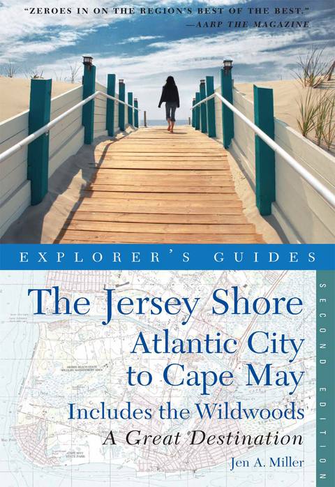 Cover image for book Explorer's Guide Jersey Shore: Atlantic City to Cape May: A Great Destination