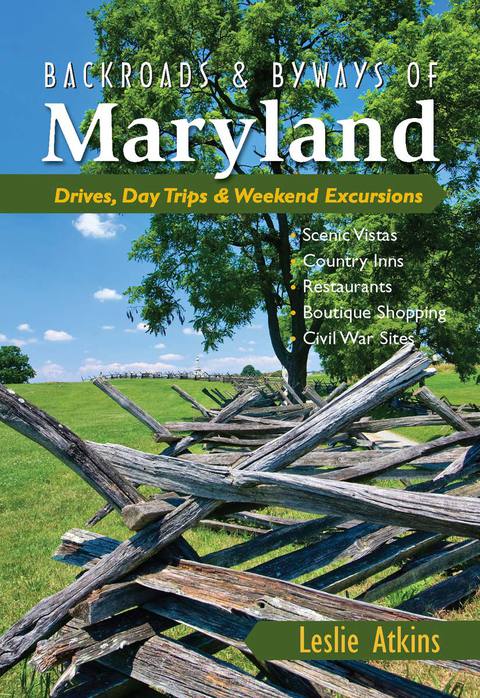 Cover image for book Backroads & Byways of Maryland: Drives, Day Trips & Weekend Excursions