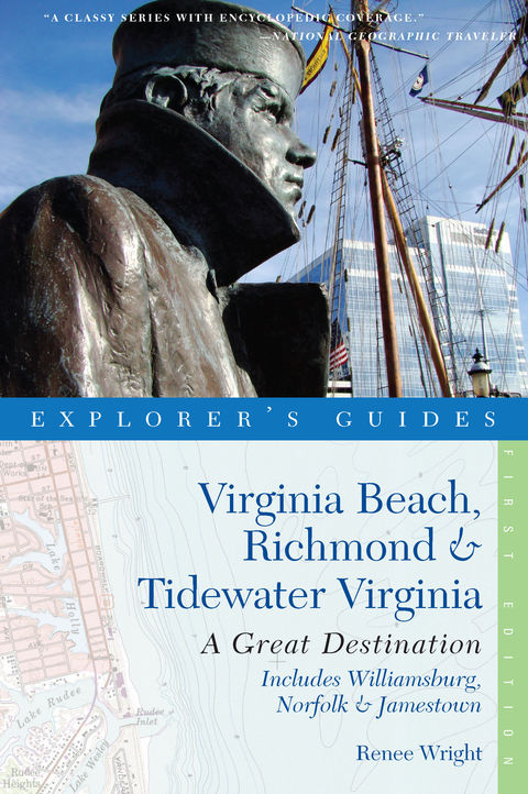 Cover image for book Explorer's Guide Virginia Beach, Richmond and Tidewater Virginia
