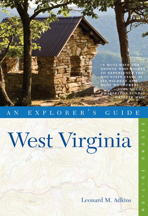 Cover image for book Explorer's Guide West Virginia