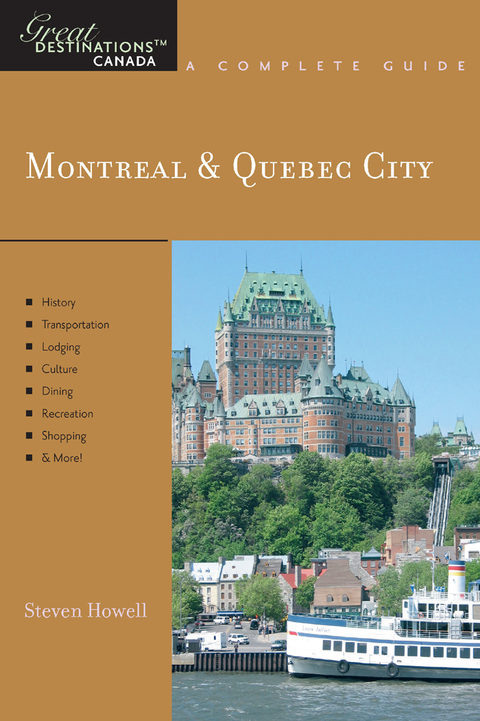 Cover image for book Explorer's Guide Montreal & Quebec City: A Great Destination
