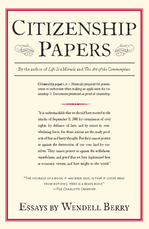 Cover image for book Citizenship Papers