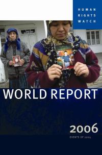 Cover image: World Report 2006 9781583227152