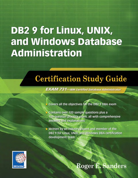 Cover image for book DB2 9 for Linux, UNIX, and Windows Database Administration: Certification Study Guide