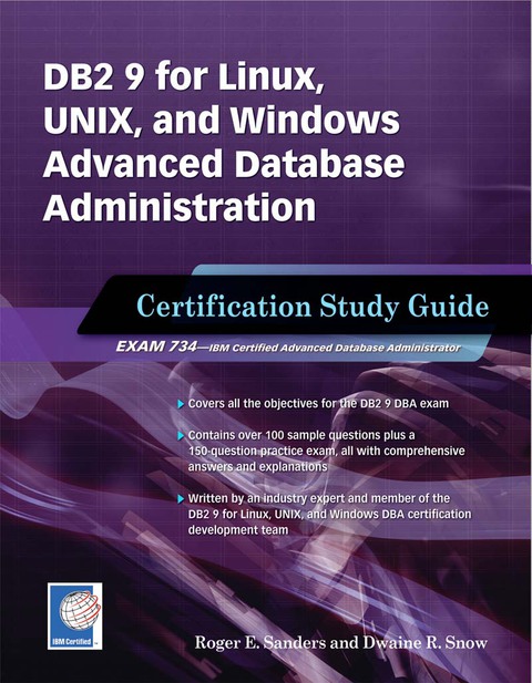 Cover image for book DB2 9 for Linux, UNIX, and Windows Advanced Database Administration Certification