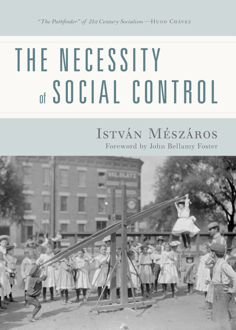 Cover image for book The Necessity of Social Control
