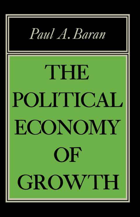 Cover image for book Political Econ of Growth