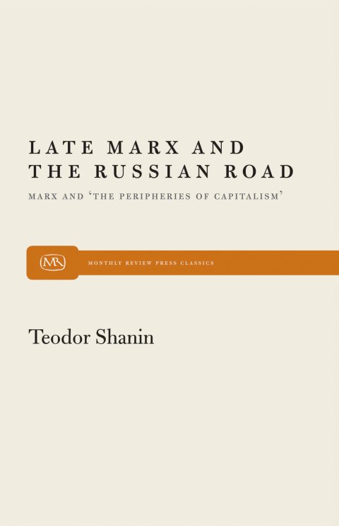 Cover image for book Late Marx and the Russian Road