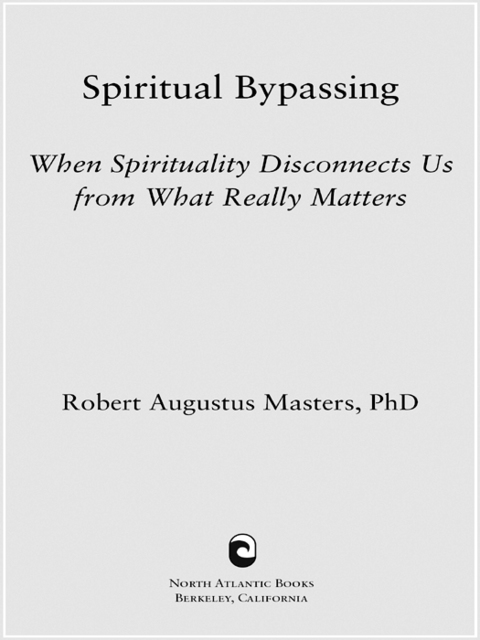 Cover image for book Spiritual Bypassing