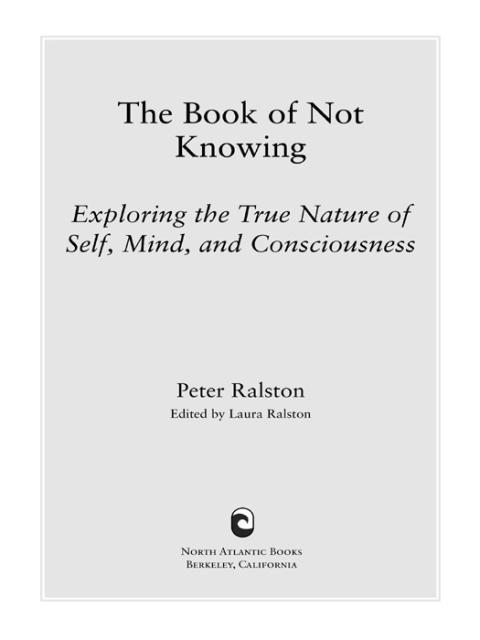 Cover image for book The Book of Not Knowing