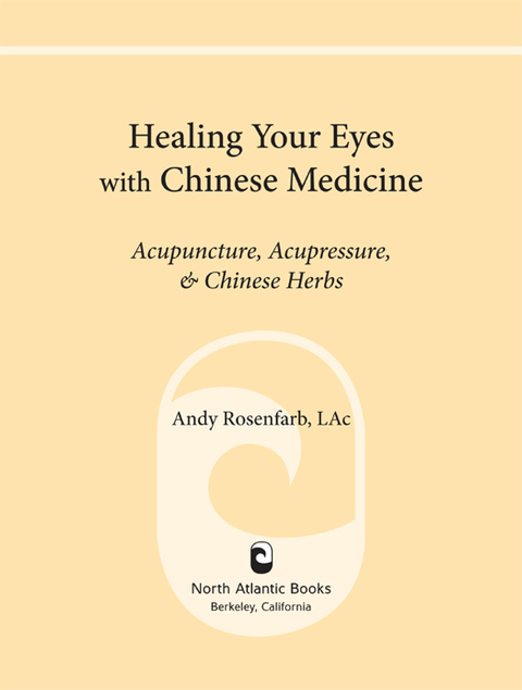 Cover image for book Healing Your Eyes with Chinese Medicine