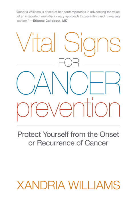 Cover image for book Vital Signs for Cancer Prevention