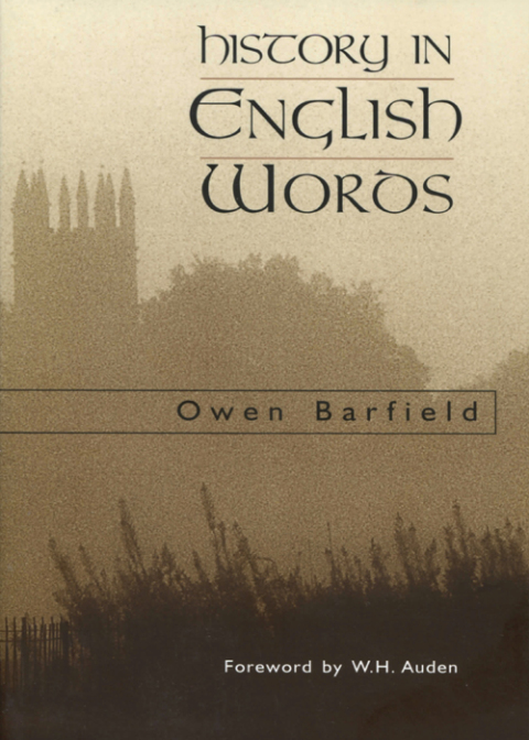 Cover image for book History in English Words