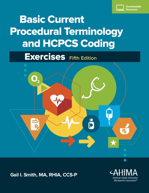 Cover image for book Basic CPT and HCPCS Coding Exercises