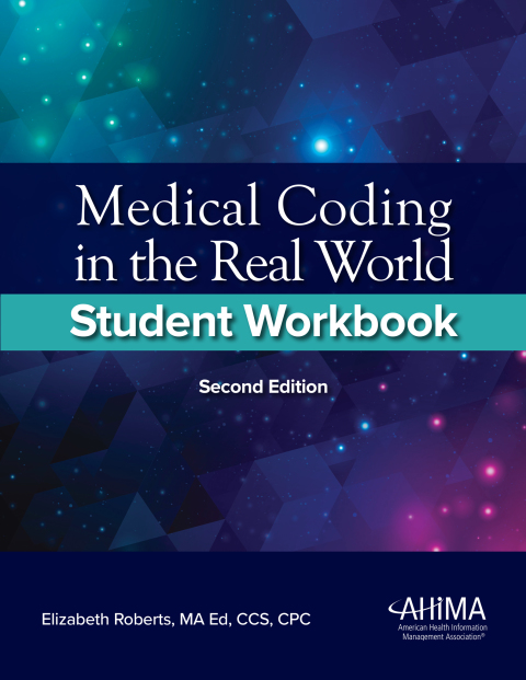 Cover image for book Medical Coding in the Real World Student Workbook, 2e