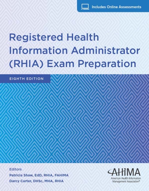 Cover image for book Registered Health Information Administrator (RHIA) Exam Preparation