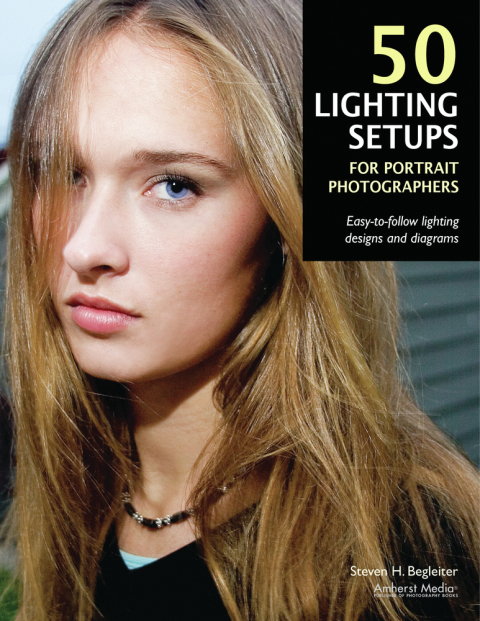 Cover image for book 50 Lighting Setups for Portrait Photographers