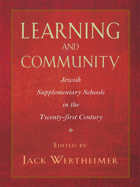 Cover image for book Learning and Community
