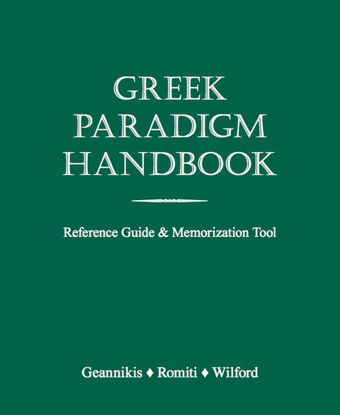 Cover image for book Greek Paradigm Handbook