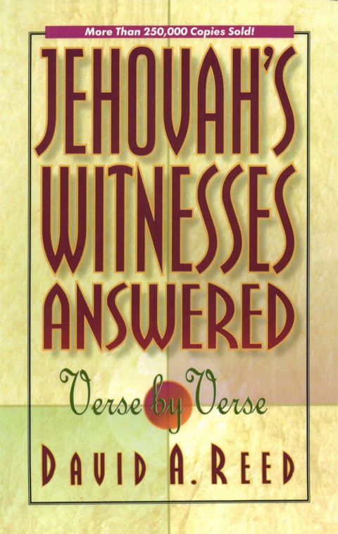 Cover image for book Jehovah's Witnesses Answered Verse by Verse
