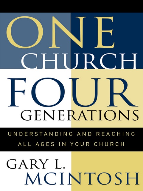 Cover image for book One Church, Four Generations