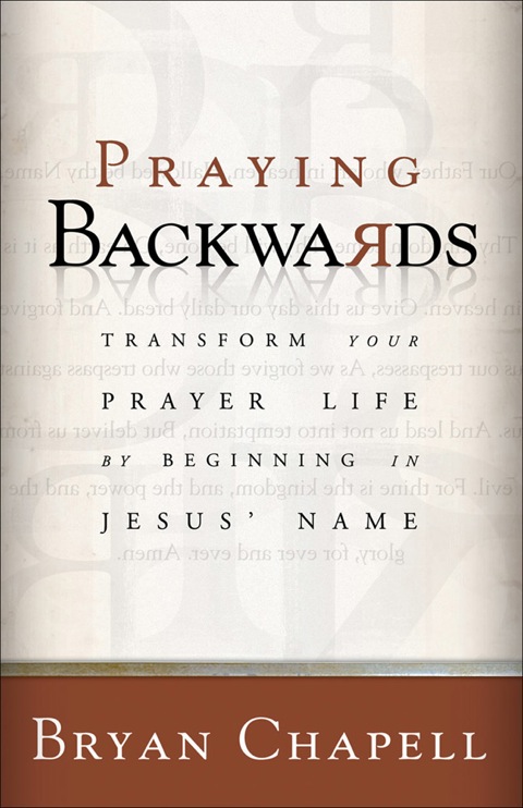 Cover image for book Praying Backwards