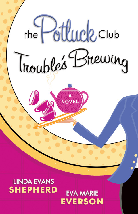 Cover image for book The Potluck Club--Trouble's Brewing