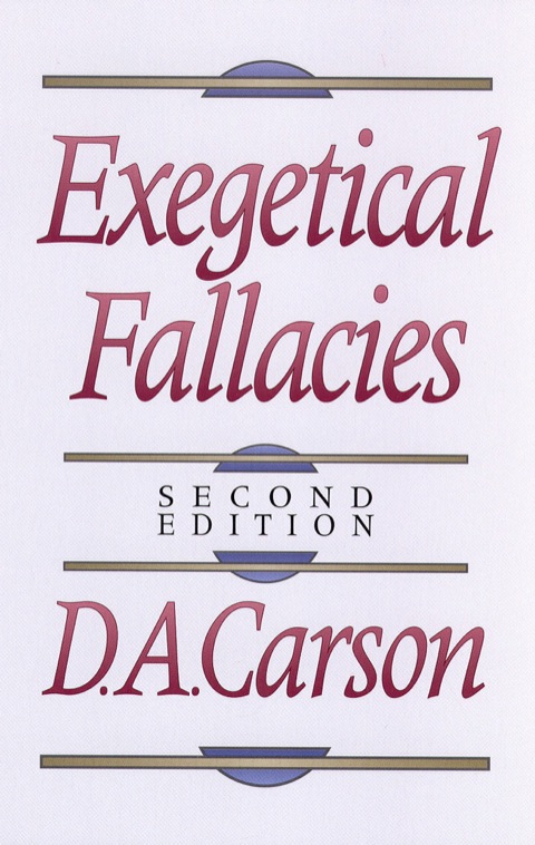 Cover image for book Exegetical Fallacies