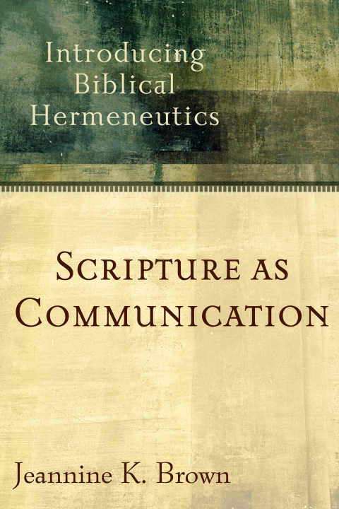 Cover image for book Scripture as Communication