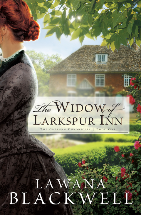 Cover image for book The Widow of Larkspur Inn