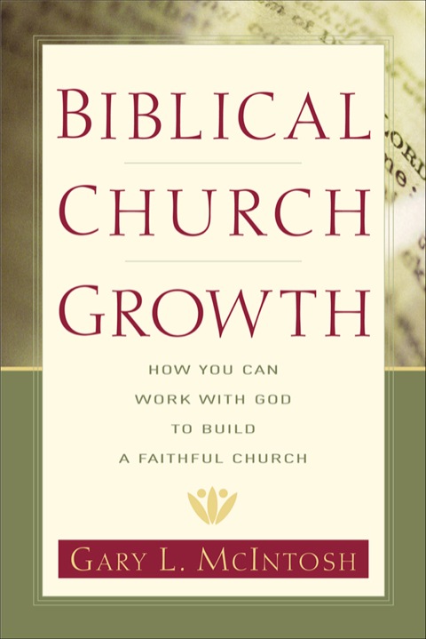 Cover image for book Biblical Church Growth