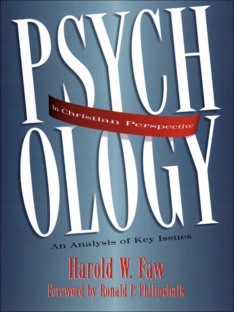 Cover image for book Psychology in Christian Perspective