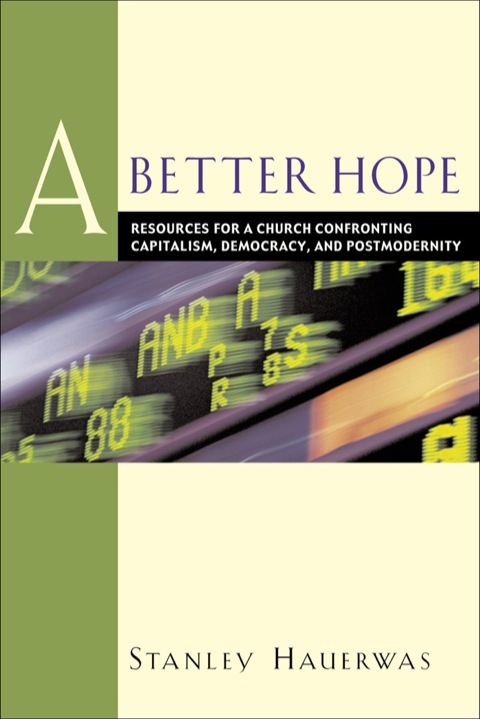 Cover image for book A Better Hope
