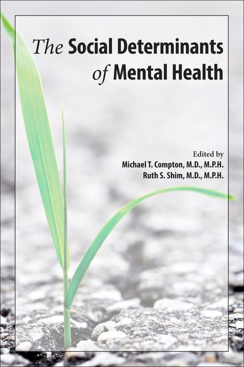 Cover image for book The Social Determinants of Mental Health