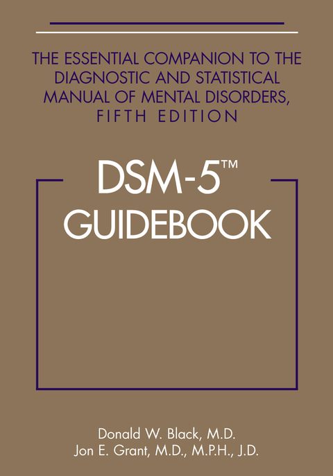 Cover image for book DSM-5® Guidebook