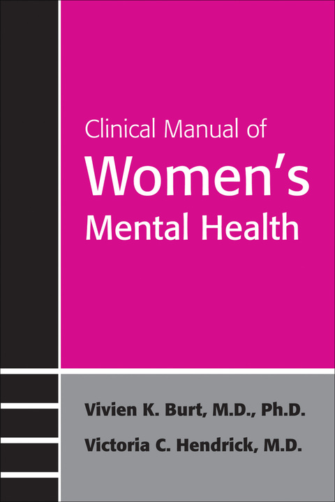 Cover image for book Clinical Manual of Women's Mental Health