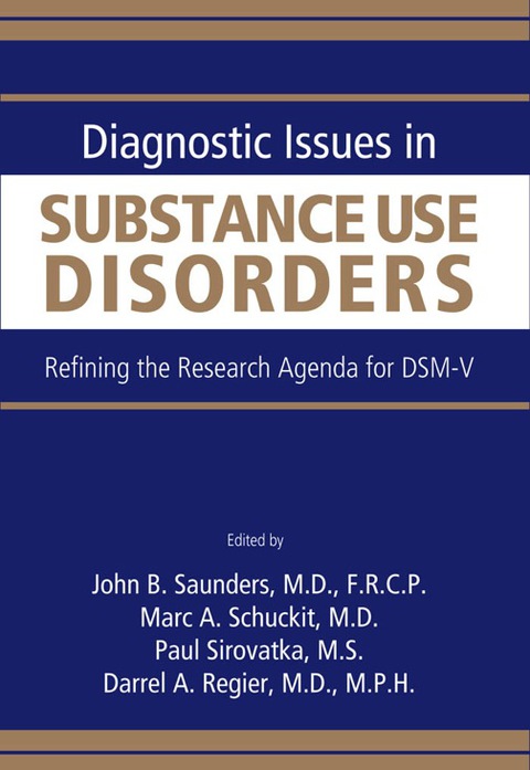 Cover image for book Diagnostic Issues in Substance Use Disorders