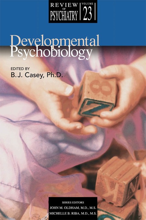 Cover image for book Developmental Psychobiology