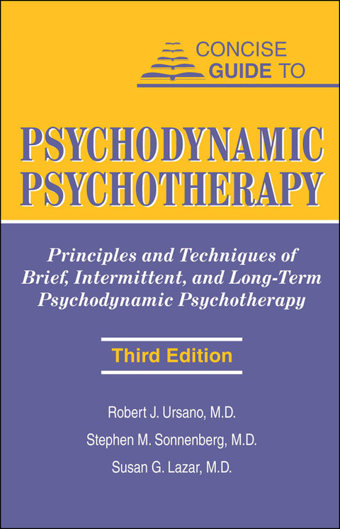 Cover image for book Concise Guide to Psychodynamic Psychotherapy