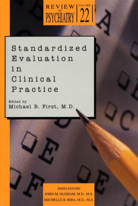 Cover image for book Standardized Evaluation in Clinical Practice
