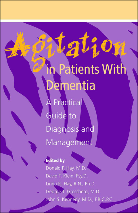 Cover image for book Agitation in Patients With Dementia