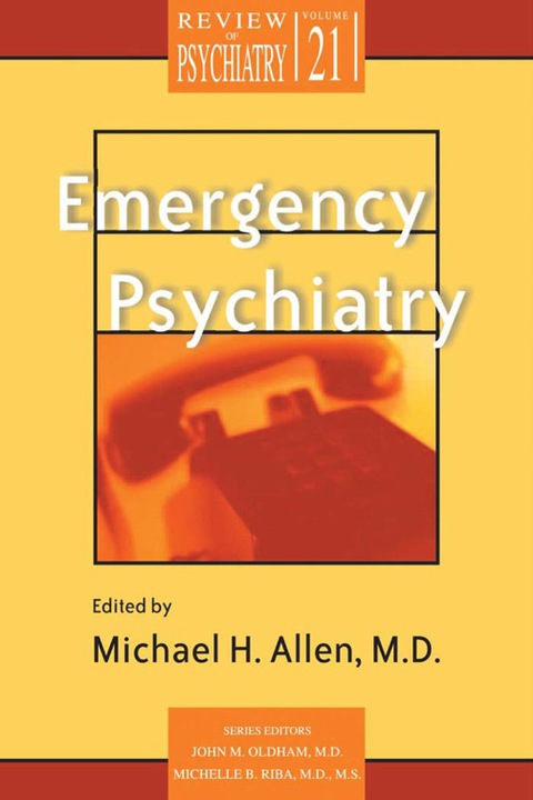 Cover image for book Emergency Psychiatry