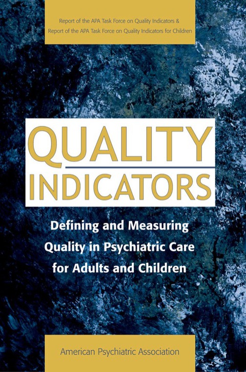 Cover image for book Quality Indicators