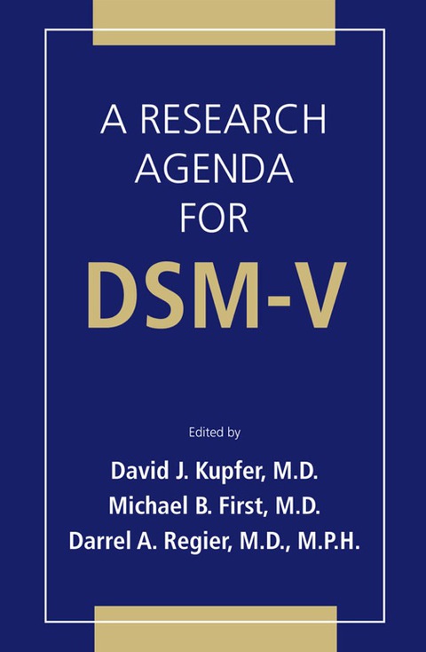 Cover image for book A Research Agenda For DSM V