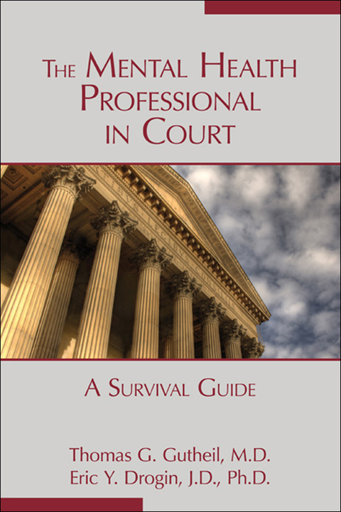 Cover image for book The Mental Health Professional in Court